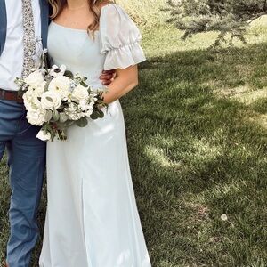 Revelry Blue Wedding Dress